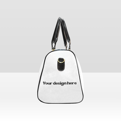 Customizable Nylon Travel Bags (Black Strap)