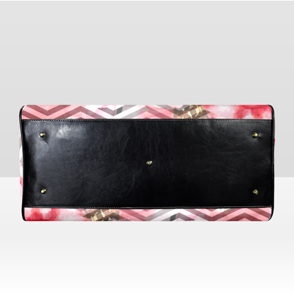 Unforgettables Flower Duffle Bag(Leather)