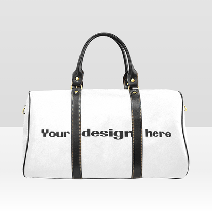 Customizable Nylon Travel Bags (Black Strap)