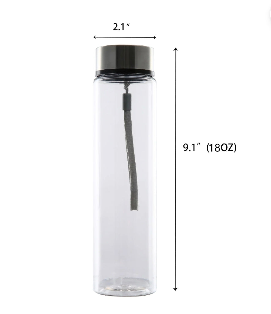 Miller Family Reunion Clear Water Bottle w/Strap