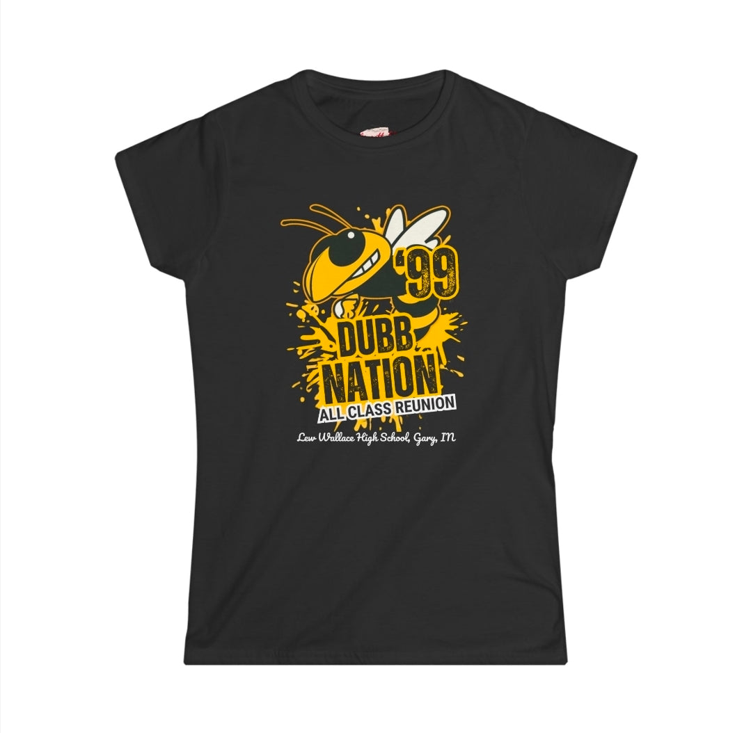 Lew Wallace Alumni Womens Fitted Tee
