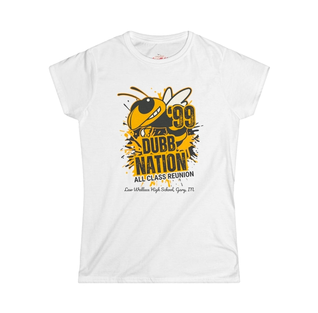 Lew Wallace Alumni Womens Fitted Tee