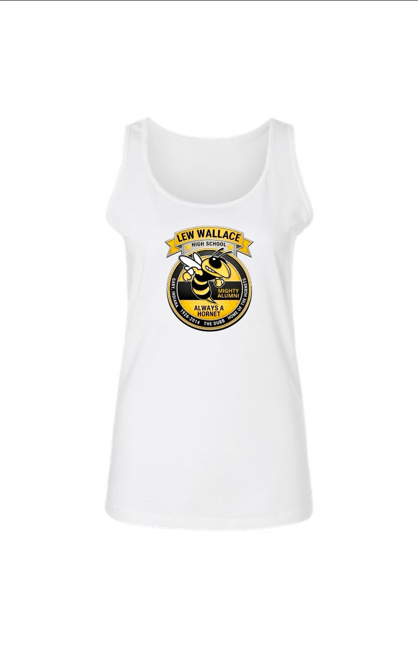 Lew Wallace Alumni Fitted Tank Tops