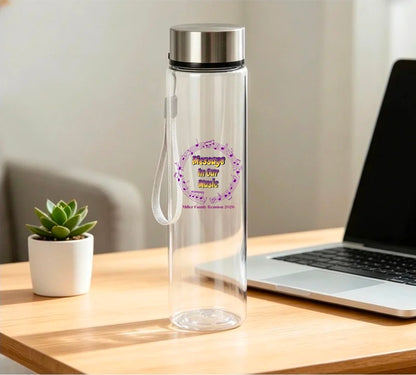 Miller Family Reunion Clear Water Bottle w/Strap